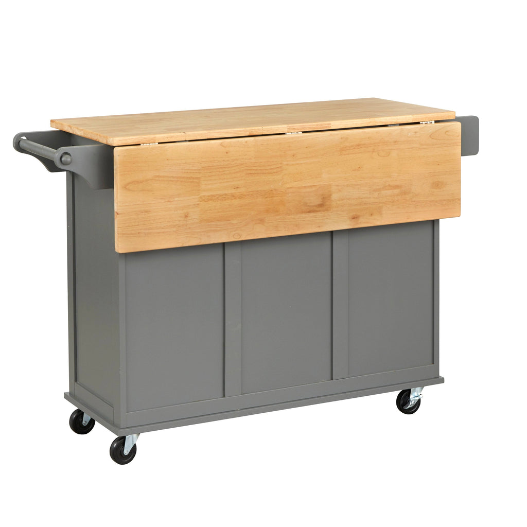 Black 3 Drawer Kitchen Cart Y2538