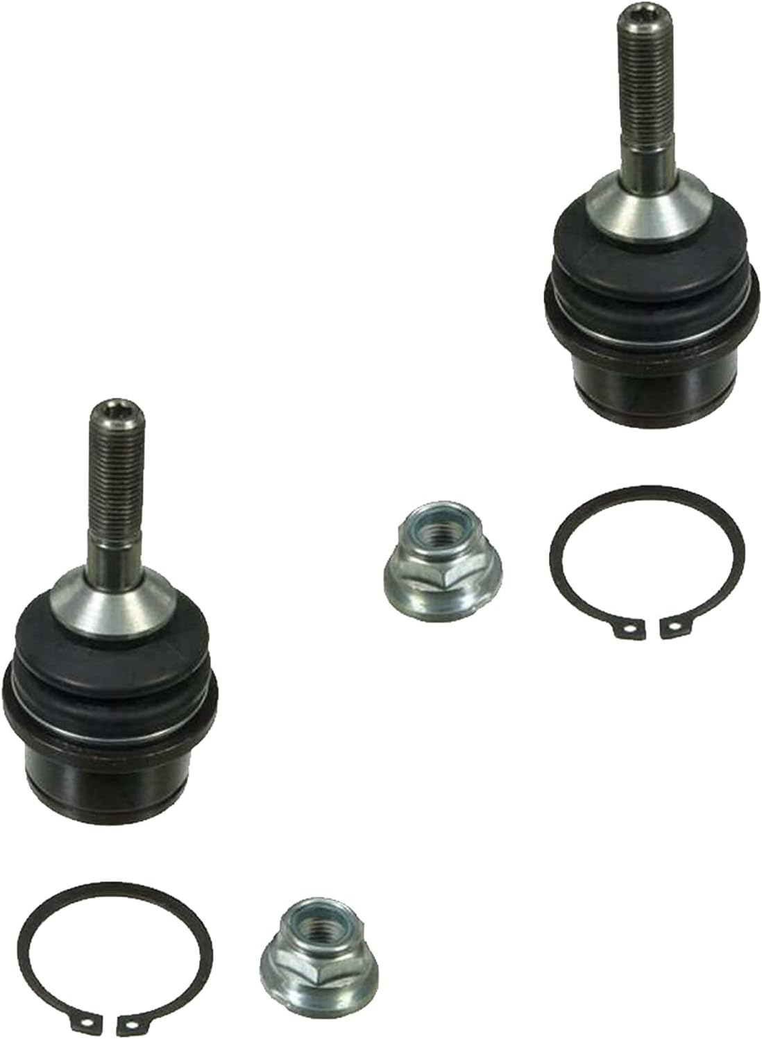 Front Upper Control Arms and Lower Ball Joints 4pc Set J8235