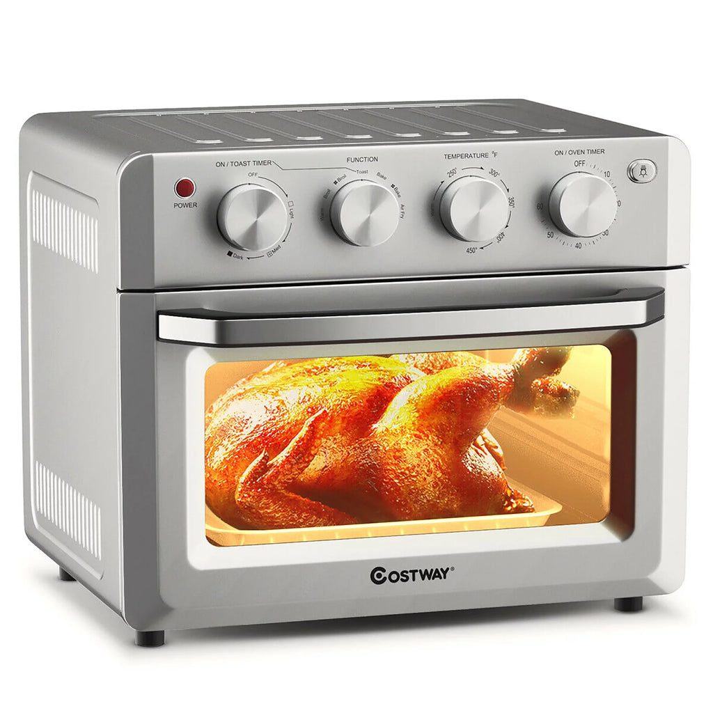 19 QT Air Fryer Toaster Oven with 5 Accessories X895918