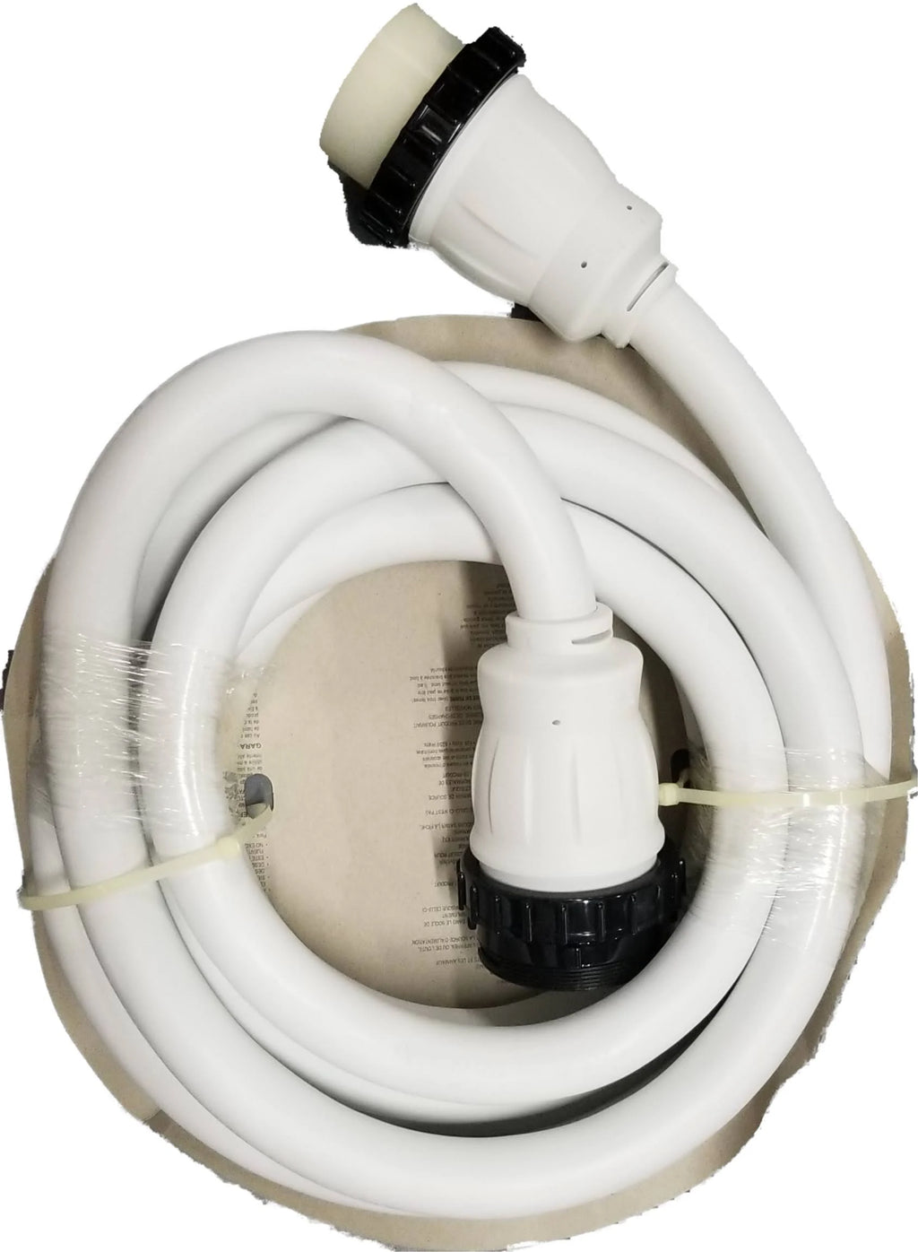 50 Amp 15 ft White Shore Power Extension Cord P7941