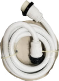 50 Amp 15 ft White Shore Power Extension Cord P7941