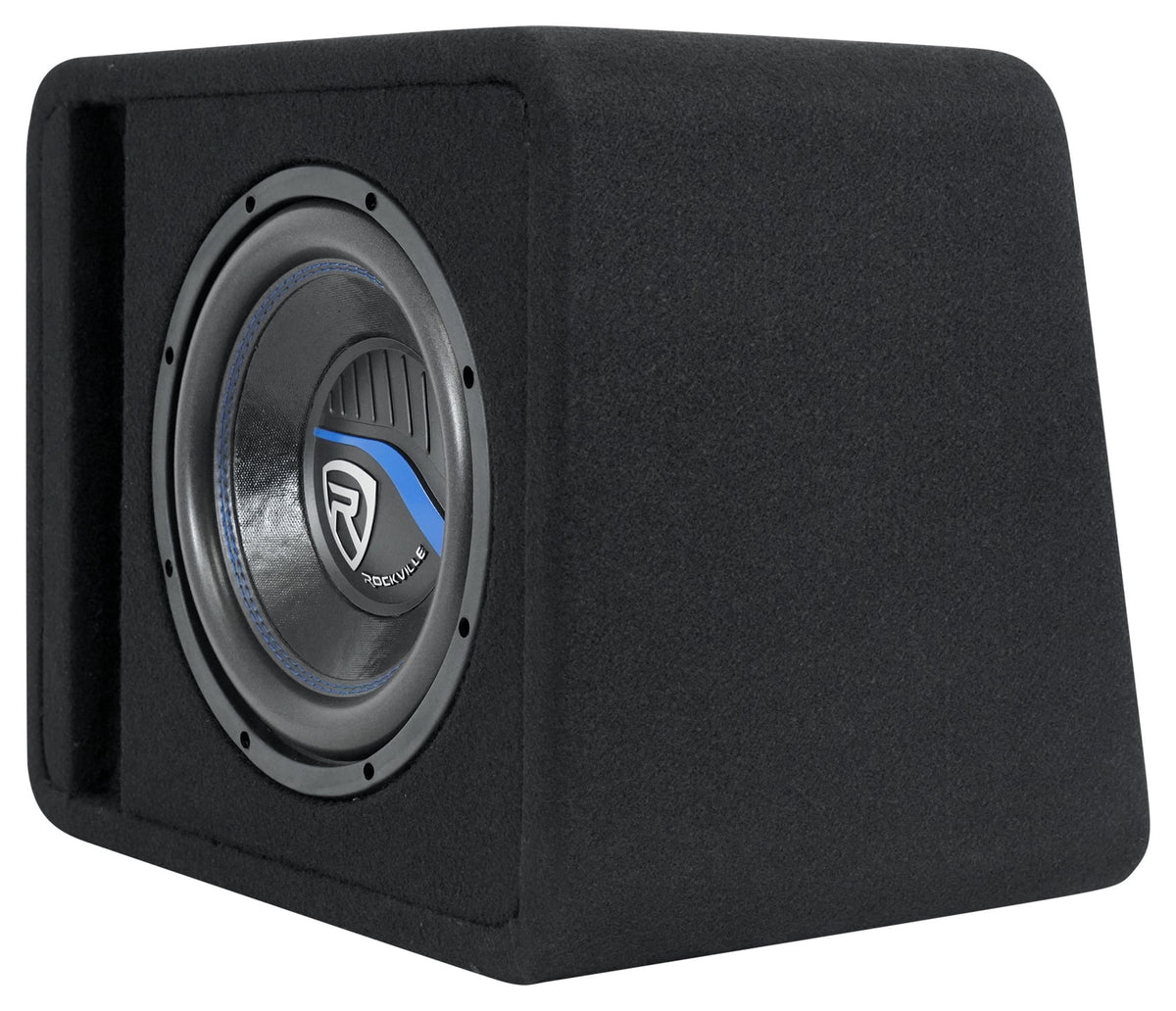 10" 1200w Car Subwoofer + Vented Sub Enclosure + Amp K39437