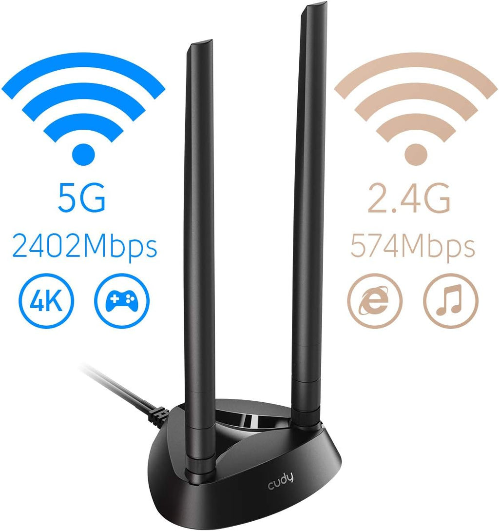 AX5400 WiFi 6 PCIe Card, Bluetooth 5.0 PCIe Adapter, Pack of 2 W794