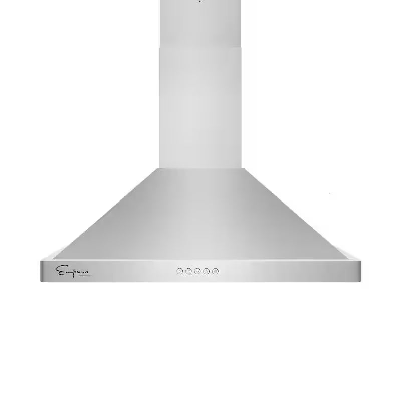 30 in. 400 CFM Stainless Steel Wall Mount Range Hood with Light L754412
