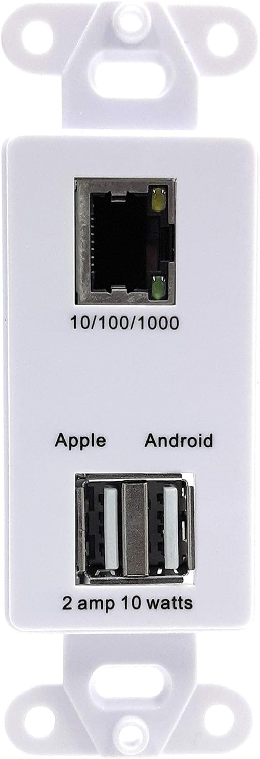 4 Port in-Wall Gigabit PoE Extender E63709