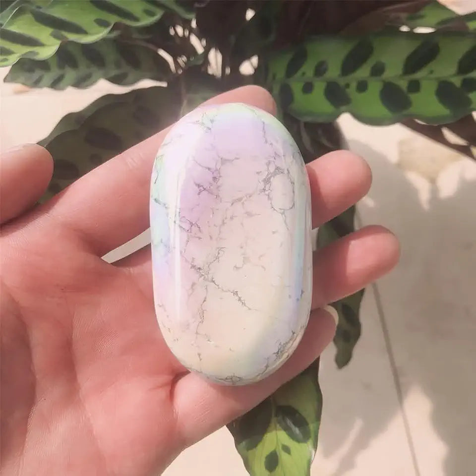 Natural Emerald Palm Stone Polished 210-220g L50788