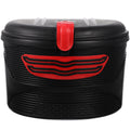 Red Electric Mountain Bike Front Frame Hanging Storage Basket with Lock W4188