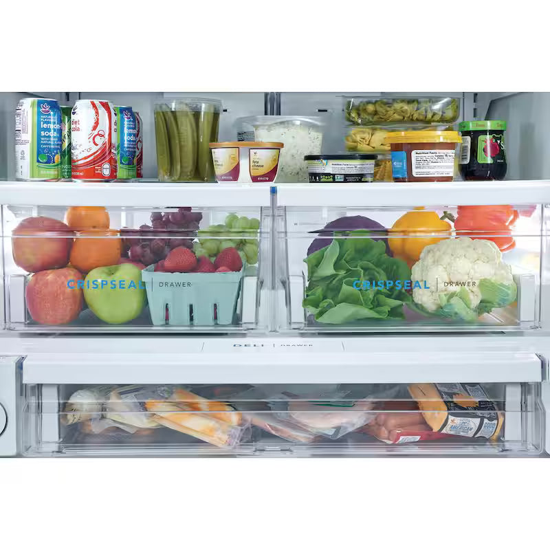 27.8 Cu. Ft. French Door Refrigerator in White B17574