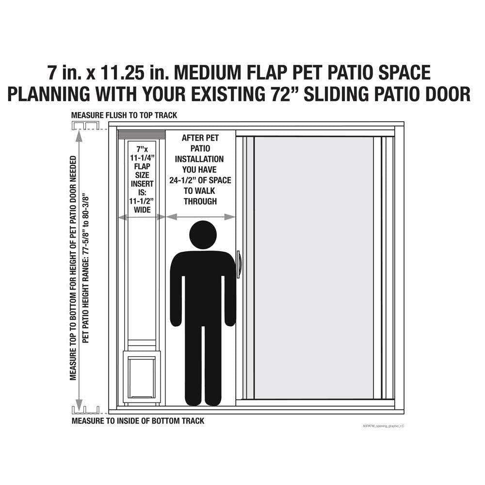 Pet Patio Door I784