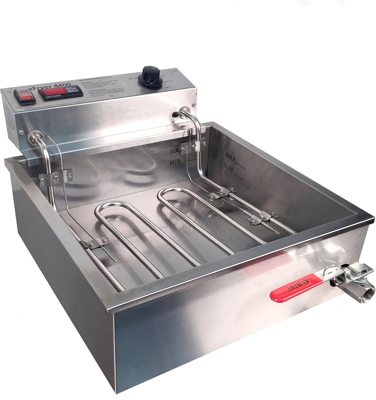 Funnel Cake Fryer Machine, 25 Pound Oil Capacity, 4400 Watts Electric 220 Volt W445