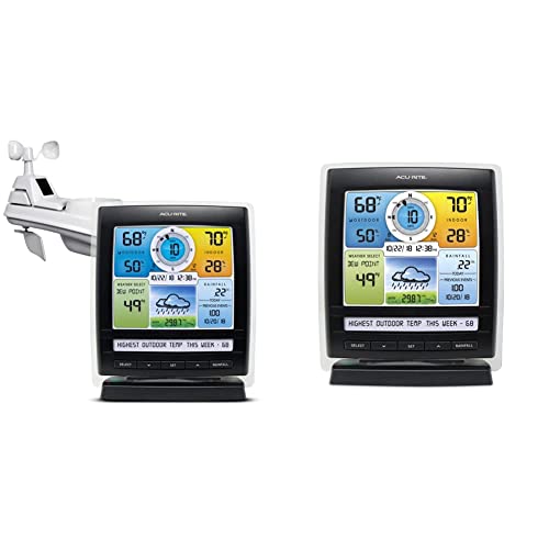 Indoor/Outdoor Wireless Weather Station and Rain Gauge X875