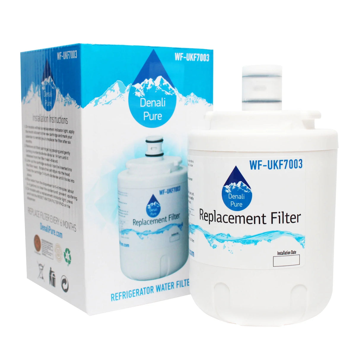 5-Pack Replacement Refrigerator Water Filter Cartridge B9725