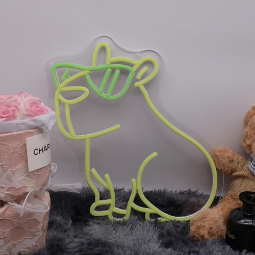 Mushroom Neon Sign USB Powered Dimmable Colored Light Up W5963