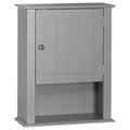 Single Door Wall Cabinet Gray M832745