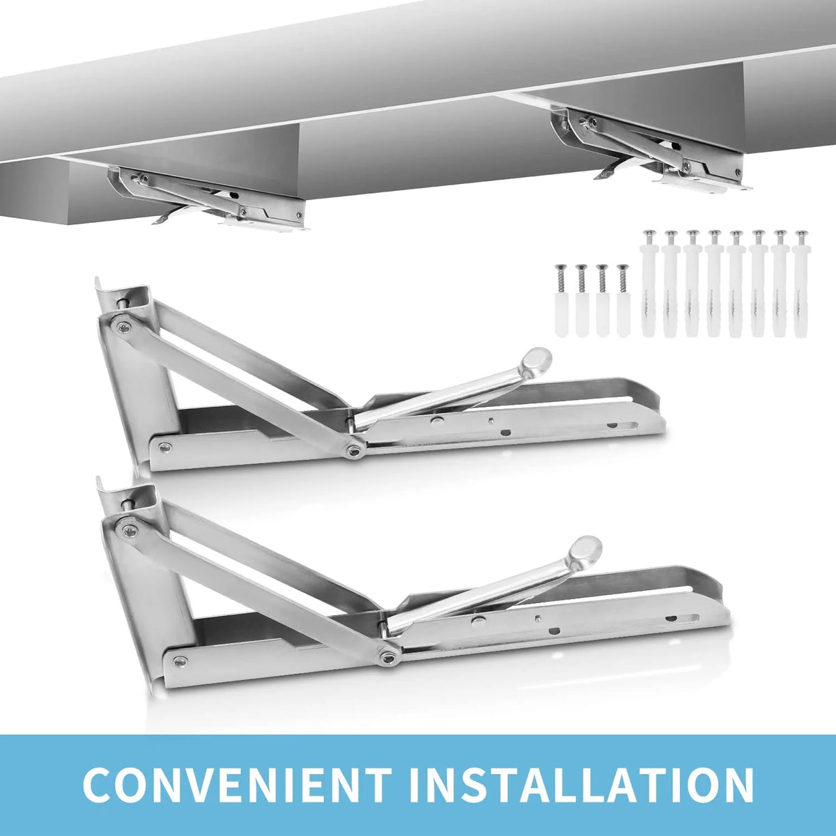 Stainless Steel Foldable Shelf U1955
