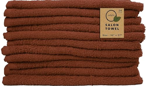 100% Cotton White Hand Towels 16x27 Inches M333