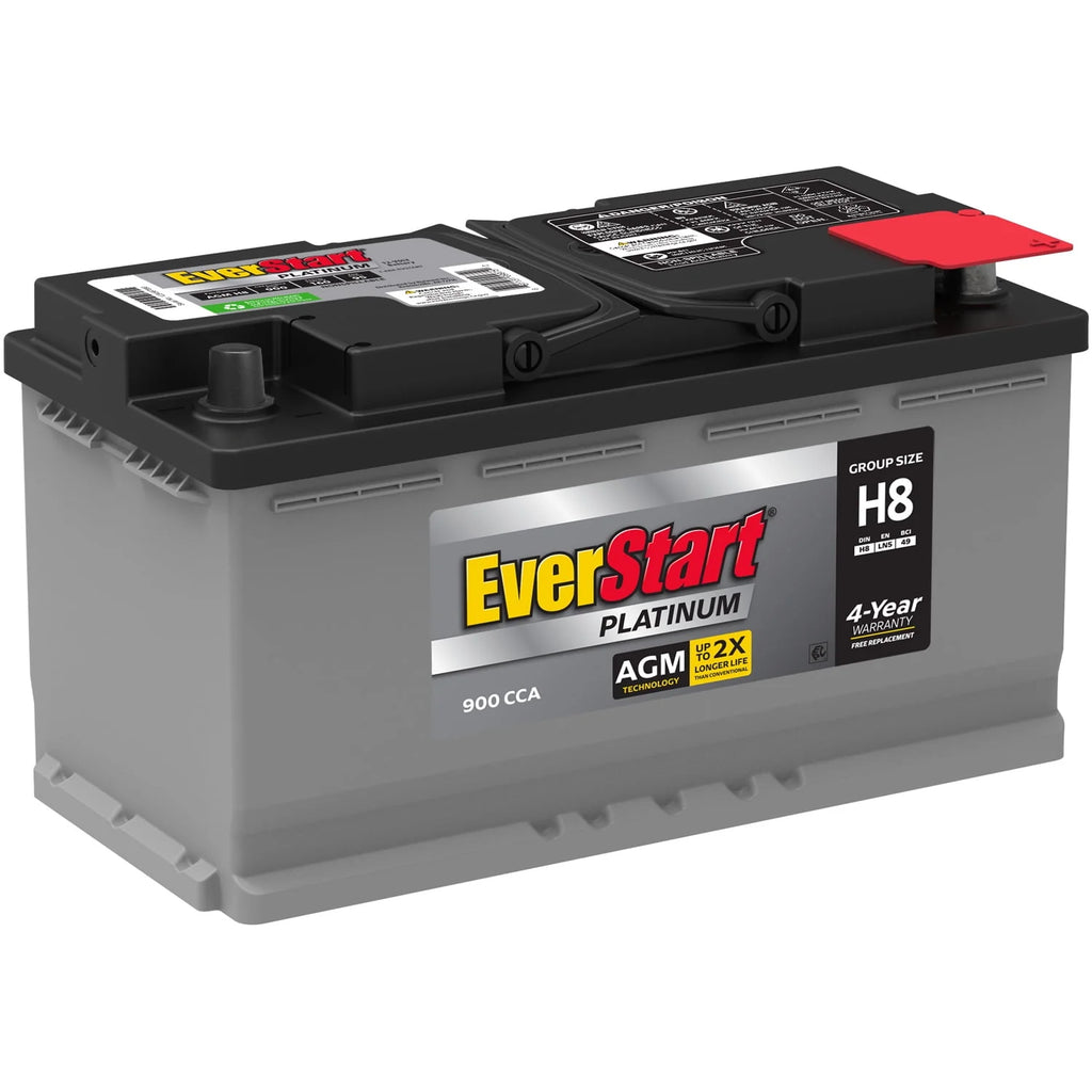Group Size H8 AGM Battery, 12 Volt, 900 CCA E453