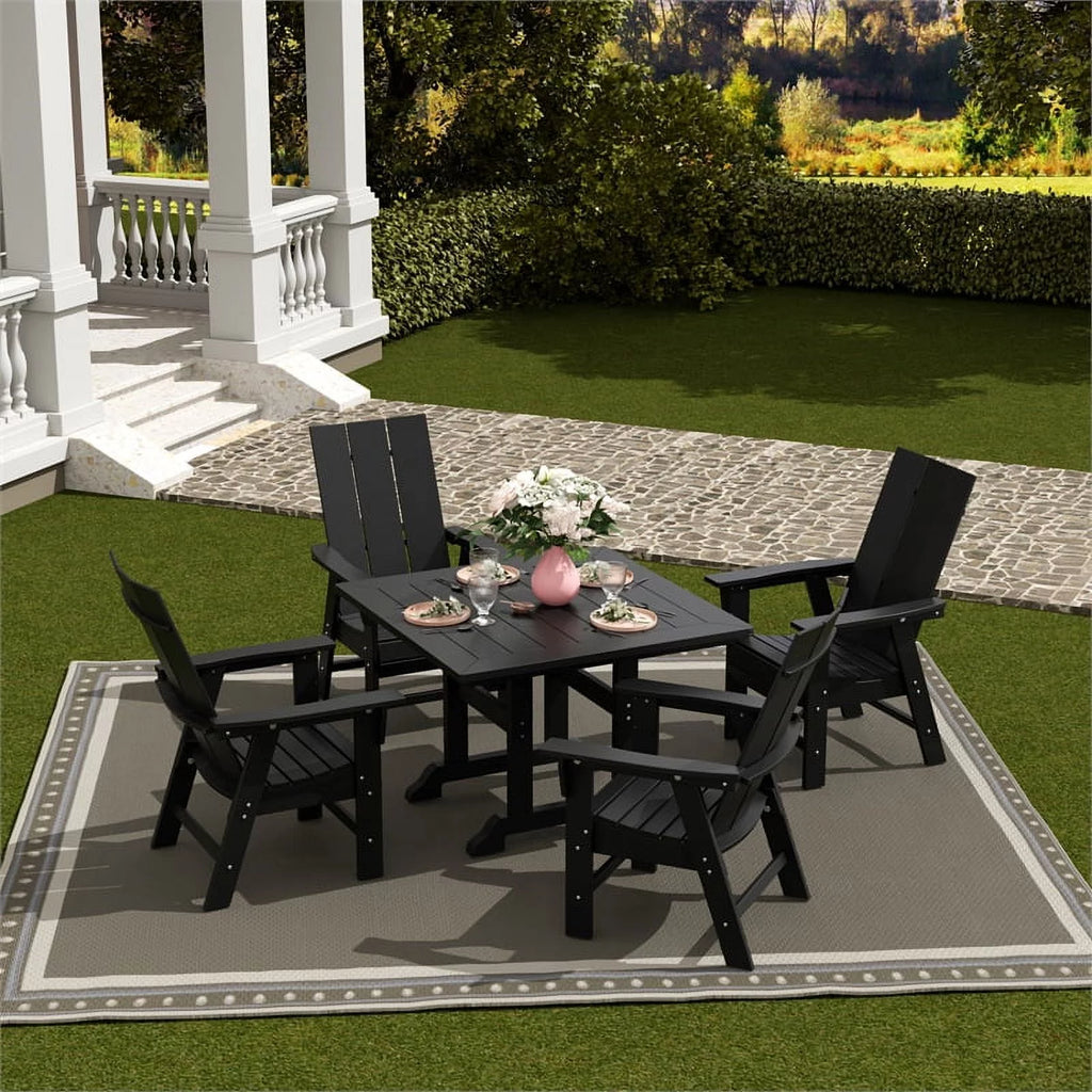Modern Curveback Adirondack Plastic Dining Chair A5972