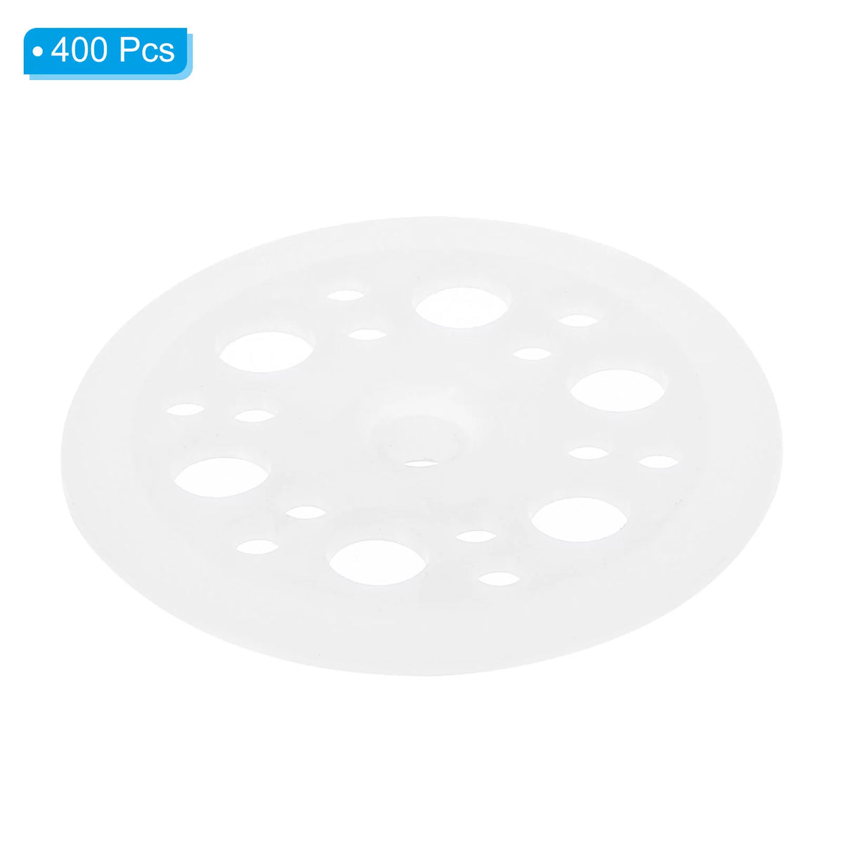 46mm Polypropylene Flat Plastic Washers White 400 Pack R7135