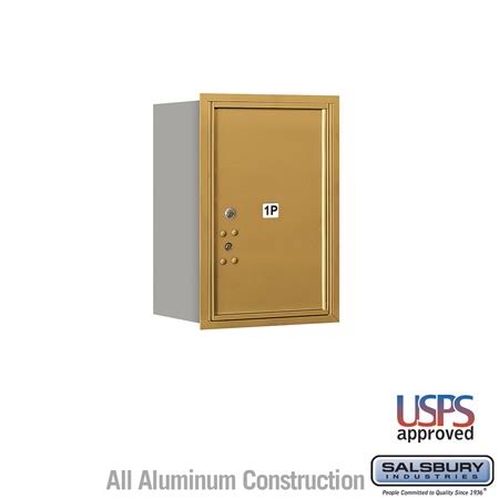 4C Horizontal Aluminum Mailbox N4091