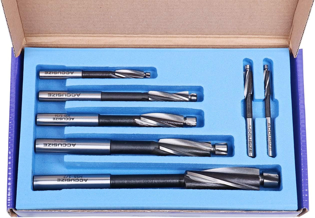 7 Pc H.S.S. Solid Cap Screw Counterbore Set T900