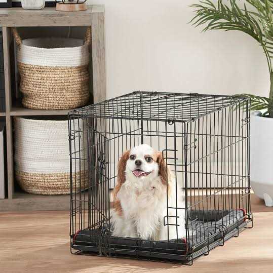 Folding Dog Crate with Divider D81225
