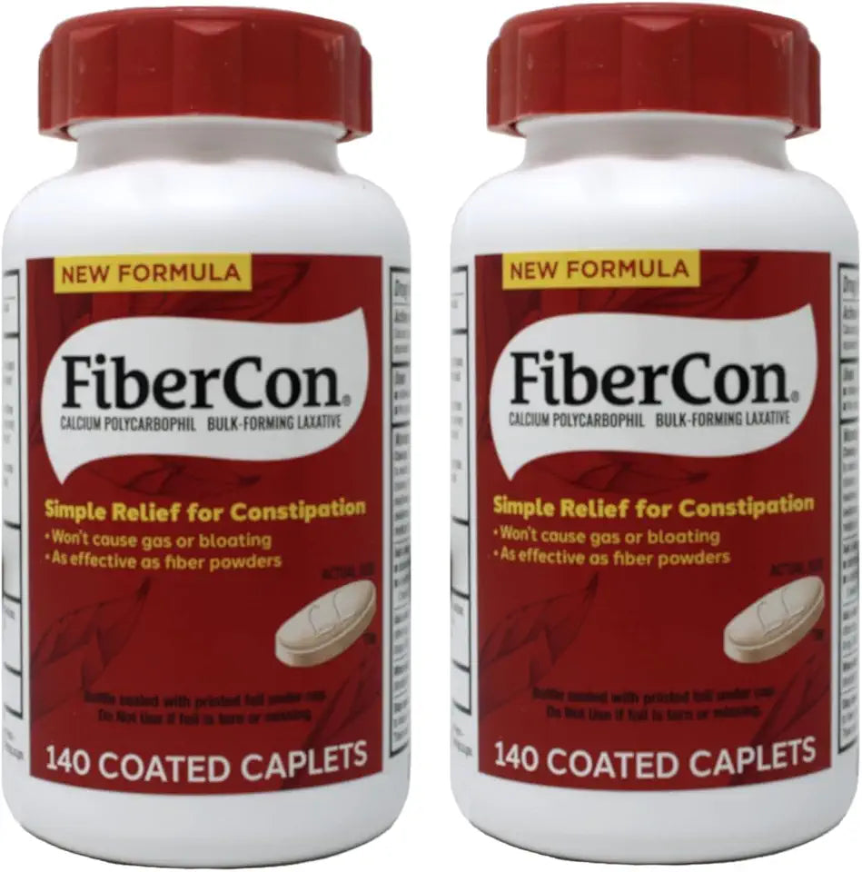 Fiber 140 Caplets Pack of 2 C4957