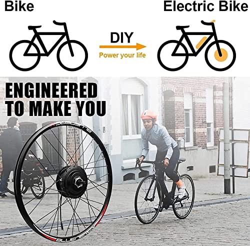 Electric Bike Conversion Kit 48V 1500W 26 inch Front Wheel Hub Motor I781309