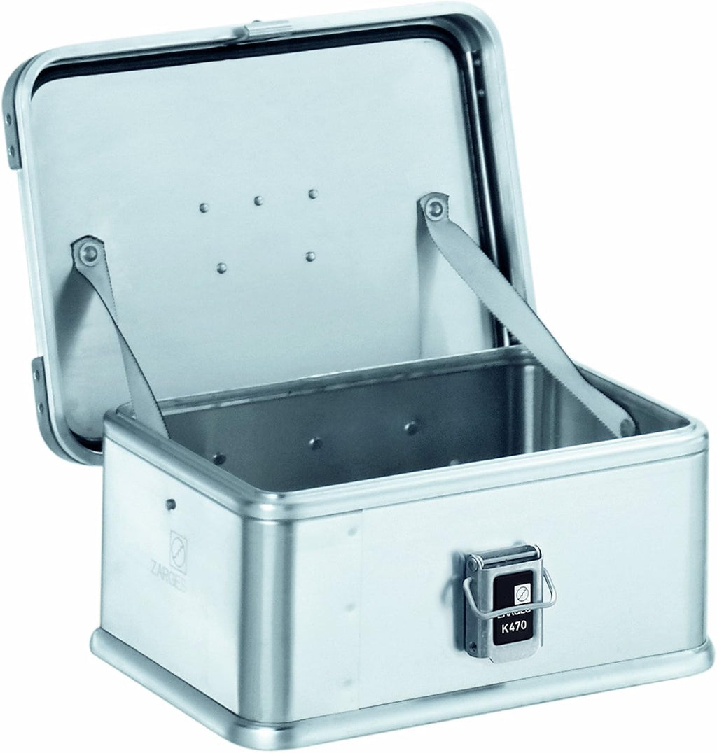 Aluminum Hard Protective Carrying Case, Stackable Storage, Dust and Water Resistant N48474
