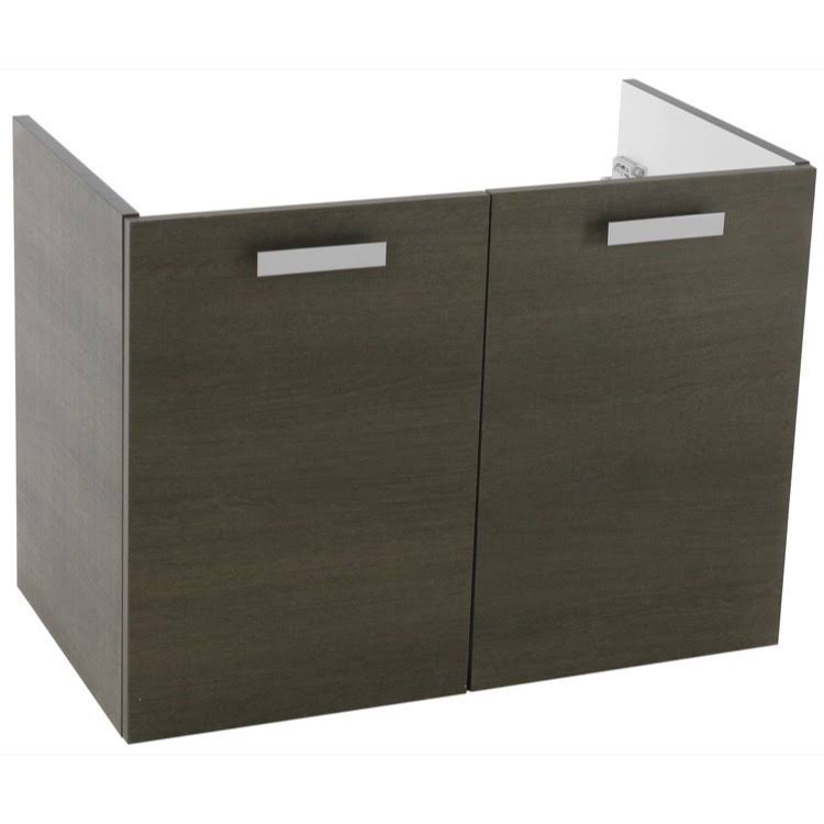 Grey Oak Bathroom Vanity Cabinet K7115