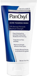 Benzoyl Peroxide Acne Foaming Face Wash 5.5oz 3-Pack B66646