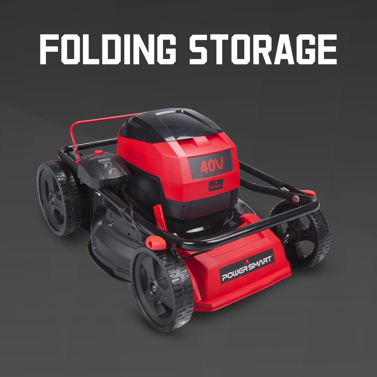 40V 17-inch Cordless Brushless Electric Push Lawn Mower K34393