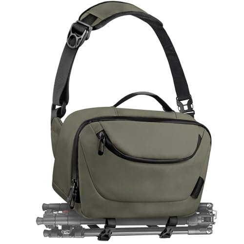 Waterproof Camera Sling Bag with Tripod Holder G396