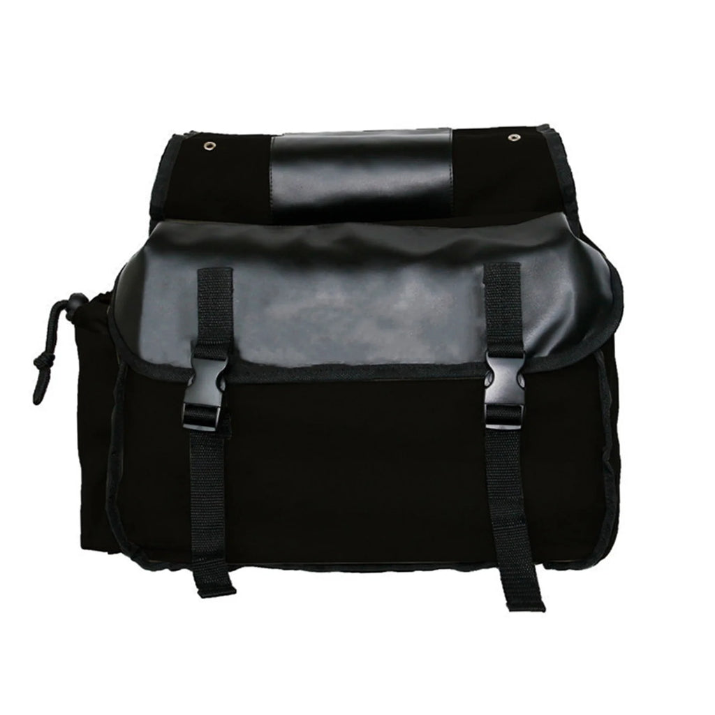 Large Capacity Canvas Waterproof Motorcycle Saddle Bag C377