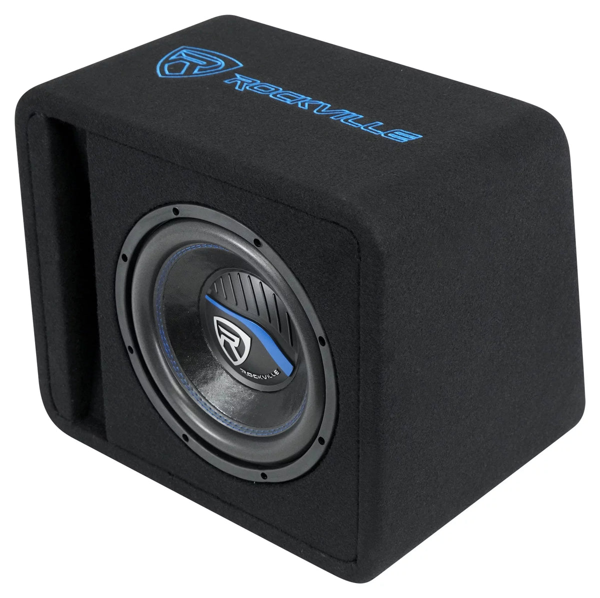 10" 1200w Car Subwoofer + Vented Sub Enclosure + Amp K39437