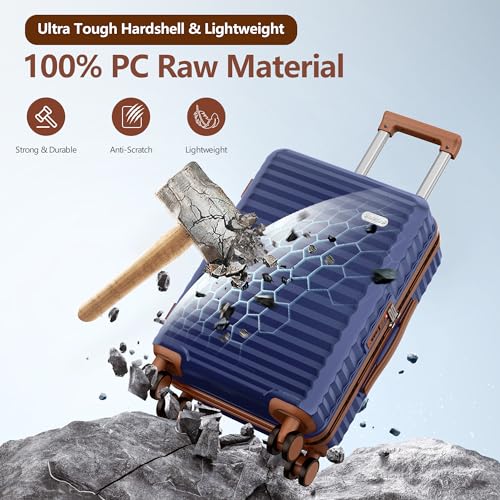 Hardside Expandable Luggage Set with Spinner Wheels J319