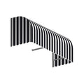 Black & White Window & Entry Awning D4463