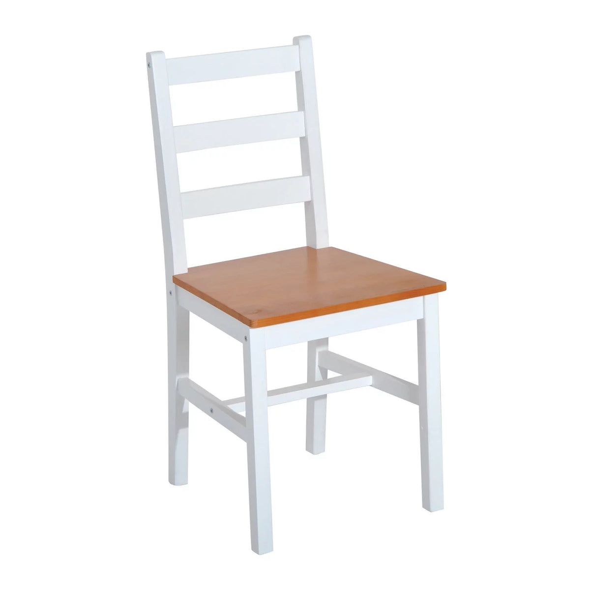 5 Piece Solid Pine Wood Table and High Back Chair Dining Set V212