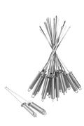 16" Stainless Steel BBQ Skewers 24-Pack W7146