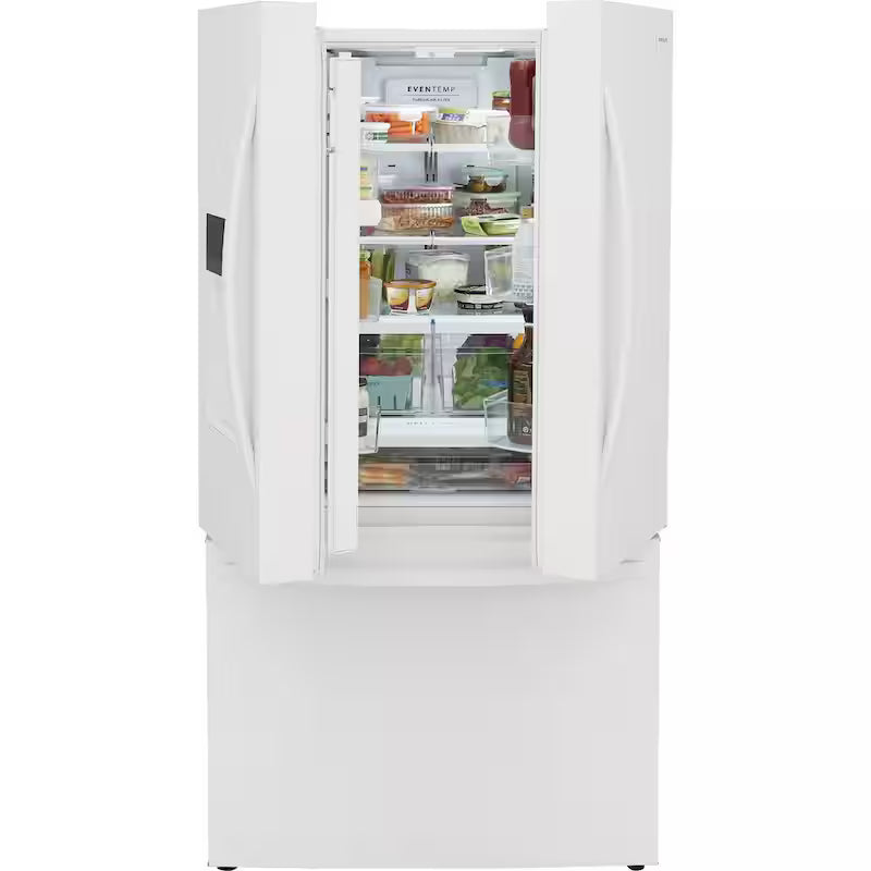 27.8 Cu. Ft. French Door Refrigerator in White B17574