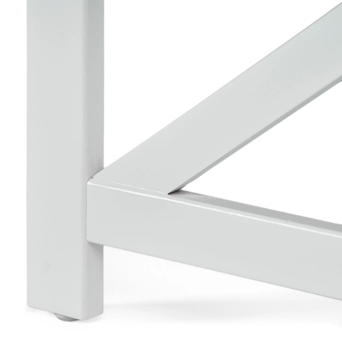 White Acacia Wood Coffee Table M67990