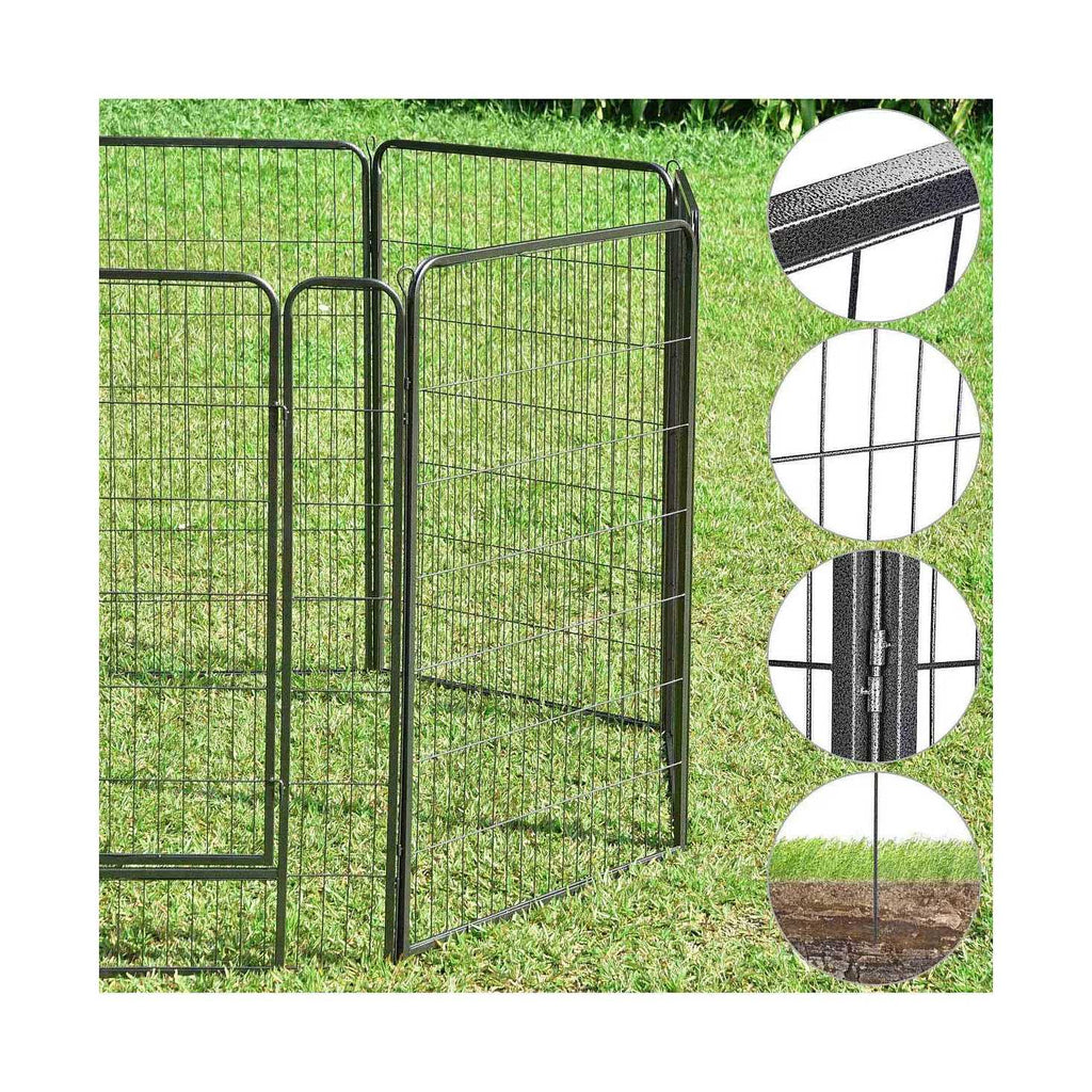 Extra Large Pet Playpen Dog Exercise Fence Panel H4284