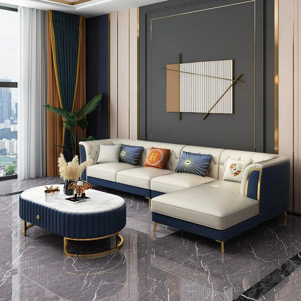 U-shaped Sofa Set E895