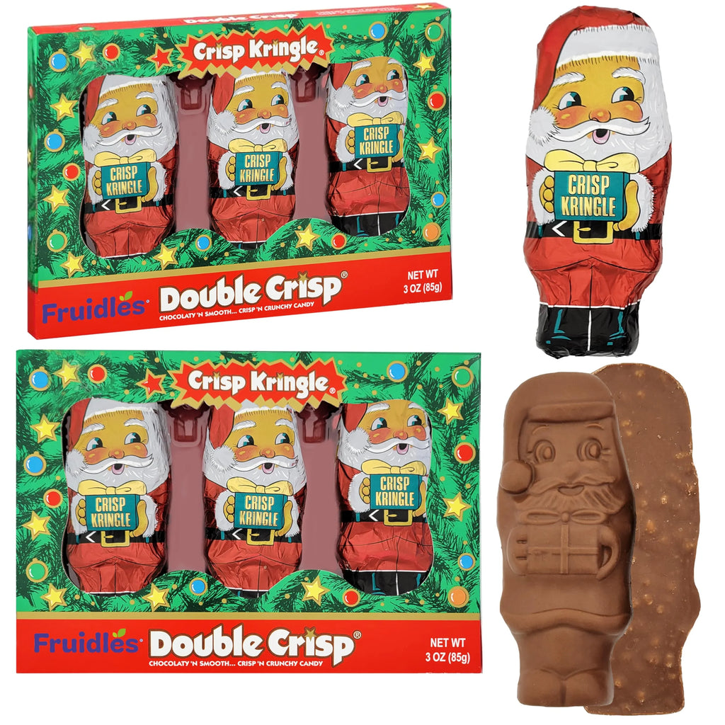 Christmas Milk Chocolate Individually Wrapped Foils 3 oz 3-Pack U684