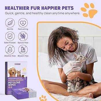 Pet Cleaning Deodorizing Bathing Wipes R5265