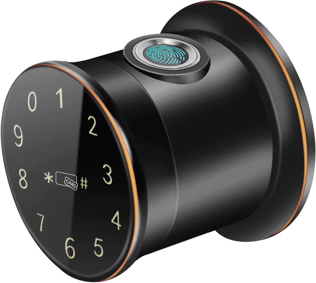 Fingerprint Digital Door Knob Smart Lock with Bluetooth Touchscreen A796