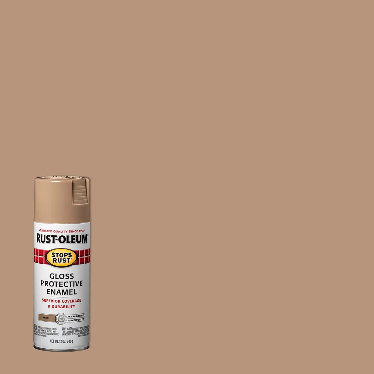 Clear Satin Protective Enamel Spray Paint 12 oz B769