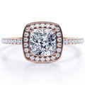 Pave Engagement Ring Q7383