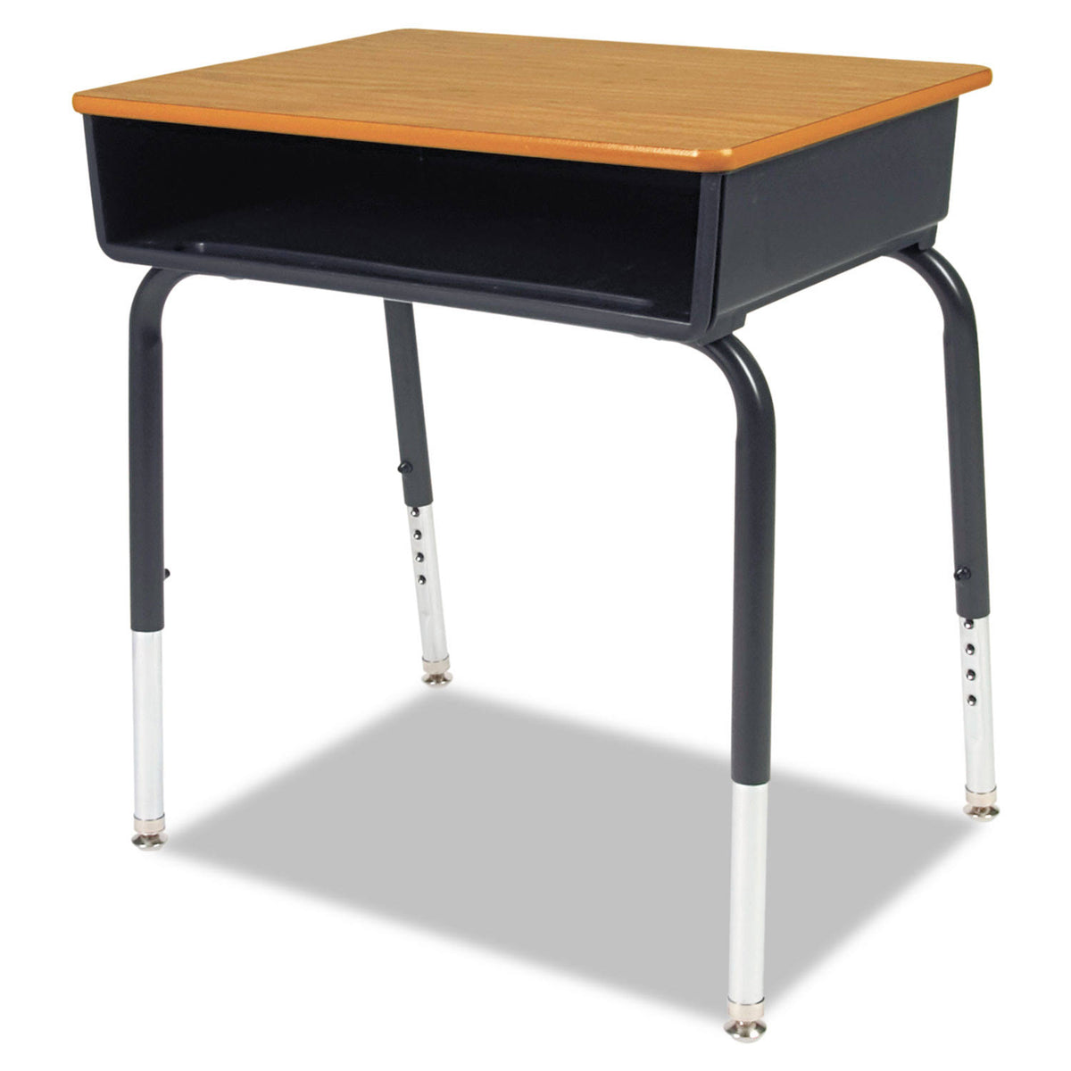 Medium Oak Open Front Student Desk W85038