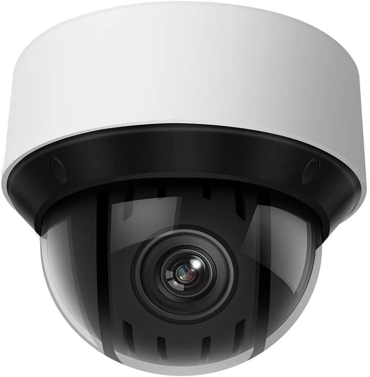Outdoor 4K 8MP PTZ PoE IP Camera Speed Dome, 18x Optical Zoom, 165ft IR Night Vision, IP66 O15295